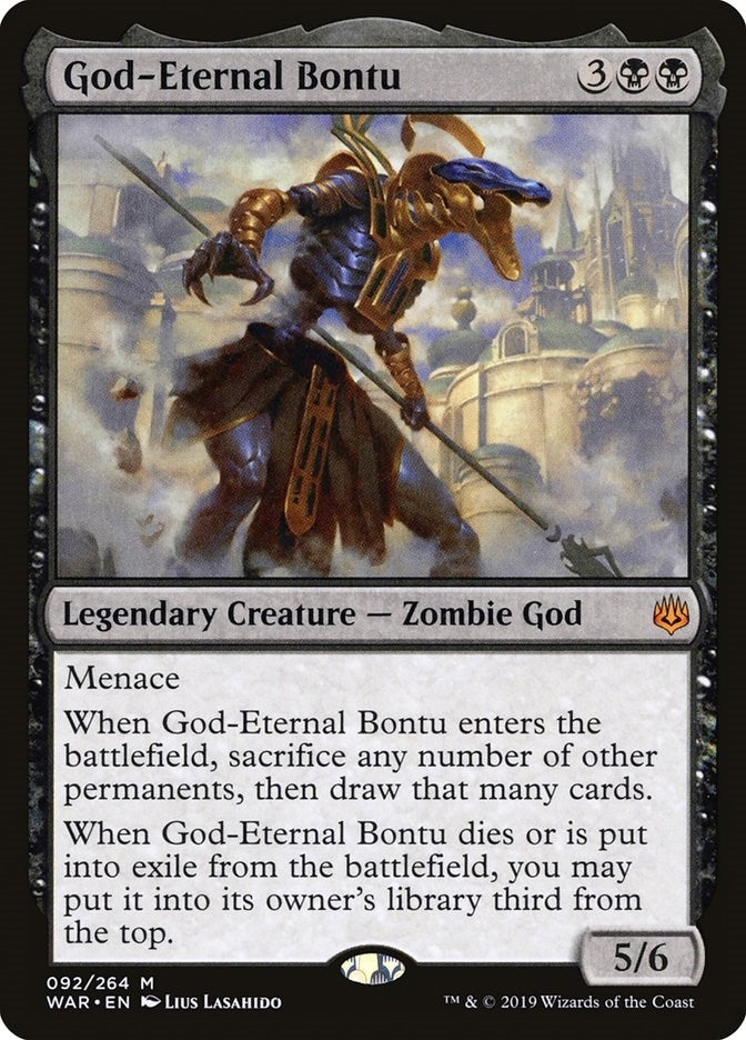 Image for God-Eternal Bontu (War of the Spark) (92) - Magic: The Gathering