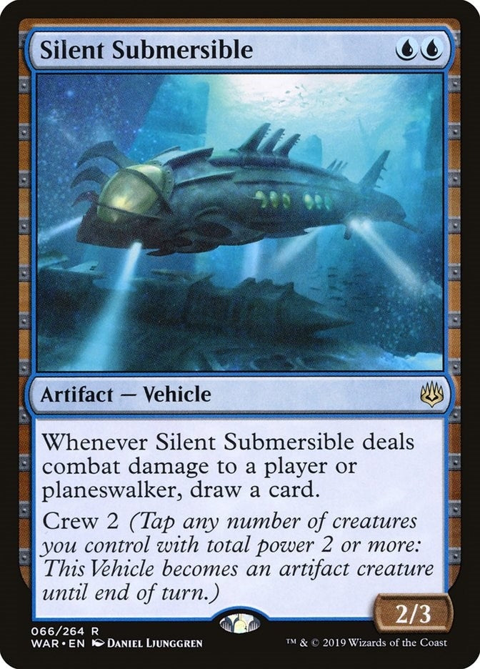 Image for Silent Submersible (War of the Spark) (66) - Magic: The Gathering