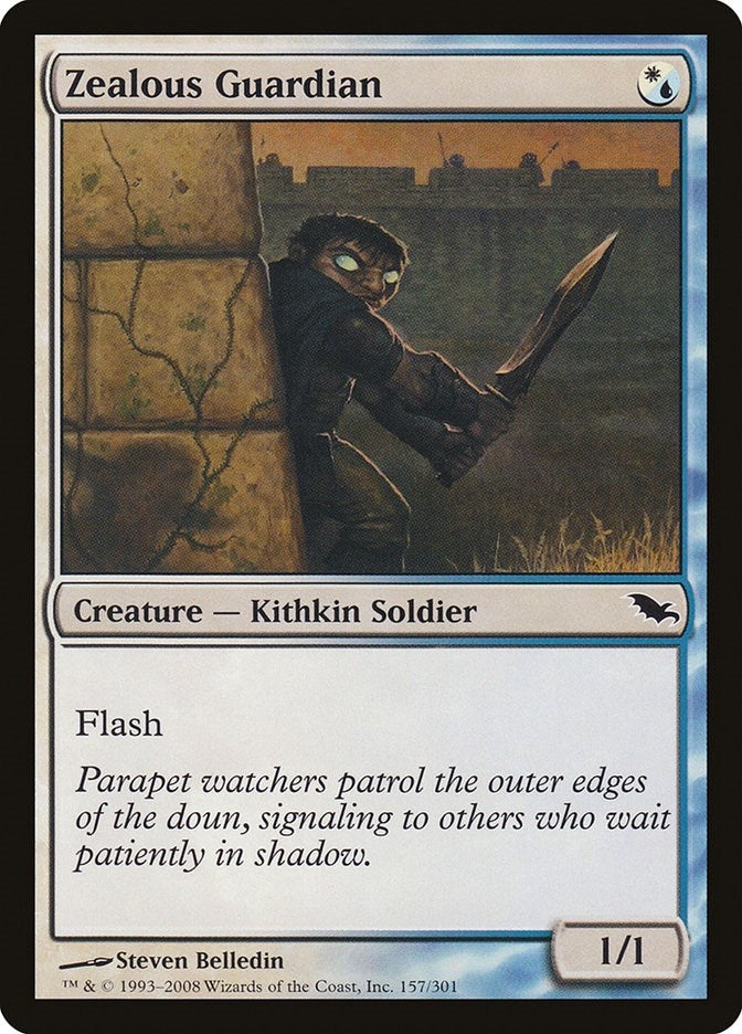 Image for Zealous Guardian (Shadowmoor) (157) - Magic: The Gathering