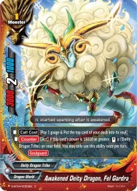 Image for Awakened Deity Dragon, Fel Gradra (Drago Knight) (S-BT04/0053EN) - Future Card BuddyFight