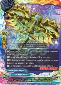 Image for Everseer Bow, Caelum Rex (Drago Knight) (S-BT04/0072EN) - Future Card BuddyFight