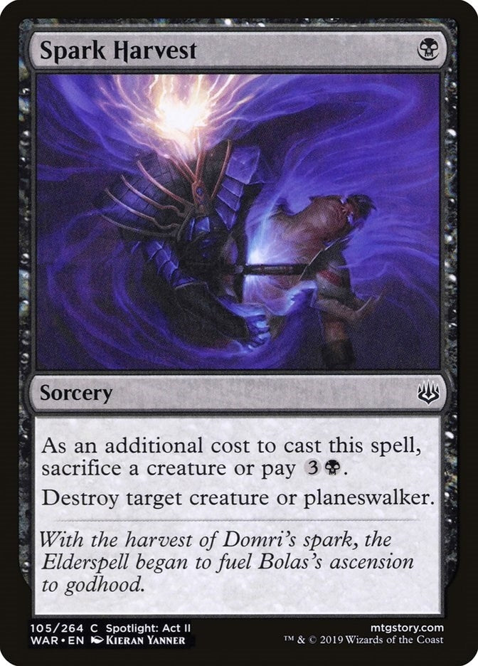 Image for Spark Harvest (War of the Spark) (105) - Magic: The Gathering