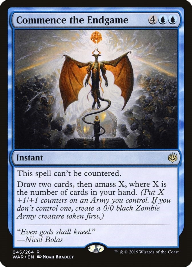 Image for Commence the Endgame (War of the Spark) (45) - Magic: The Gathering