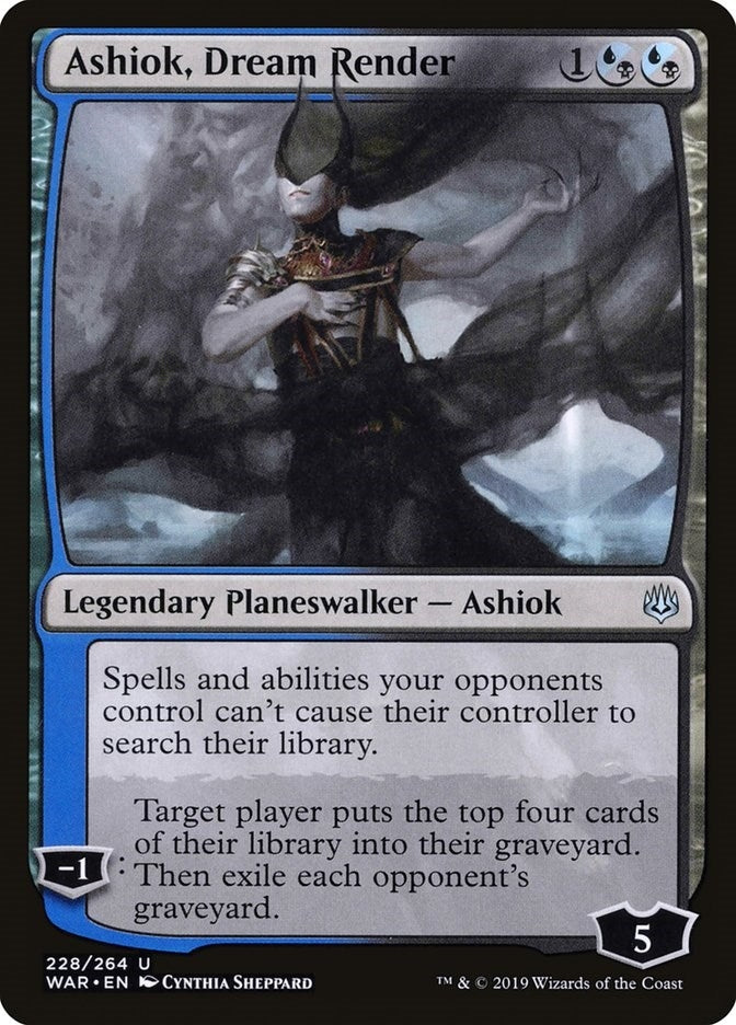 Image for Ashiok, Dream Render (War of the Spark) (228) - Magic: The Gathering