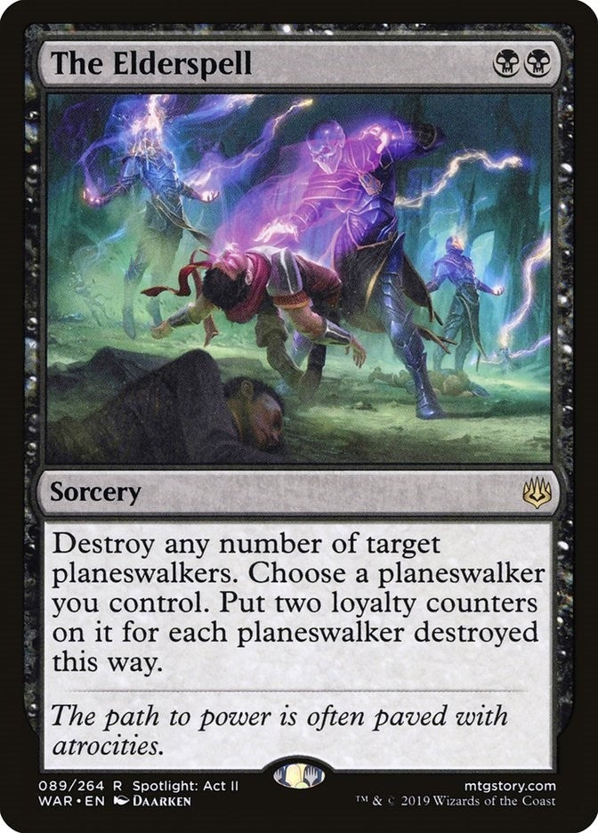 Image for The Elderspell (War of the Spark) (89) - Magic: The Gathering