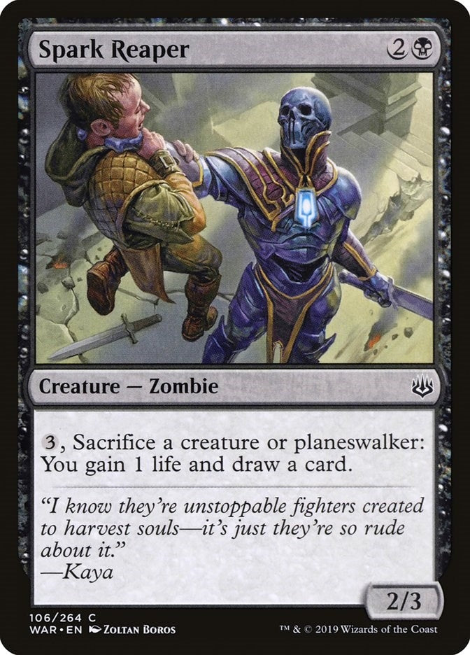 Image for Spark Reaper (War of the Spark) (106) - Magic: The Gathering