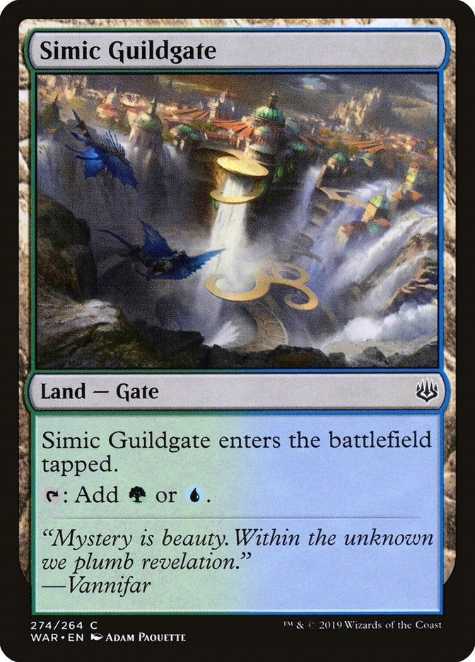 Image for Simic Guildgate (War of the Spark) (274) - Magic: The Gathering