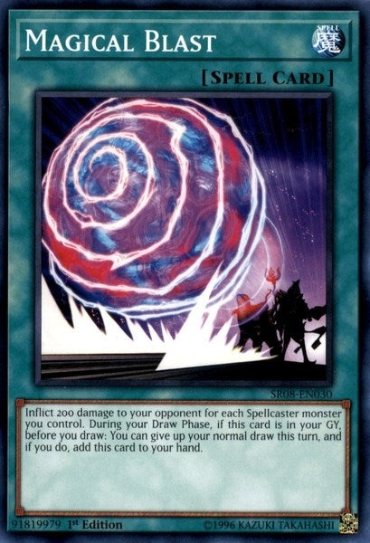 Image for Magical Blast (Structure Deck: Order of the Spellcasters) (SR08-EN030) - YuGiOh