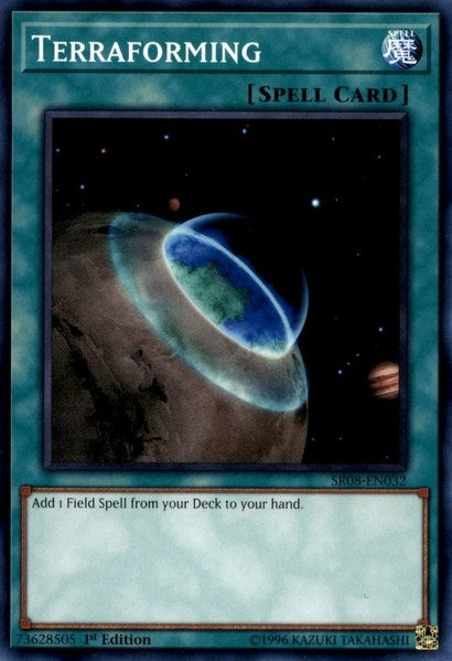 Image for Terraforming (Structure Deck: Order of the Spellcasters) (SR08-EN032) - YuGiOh