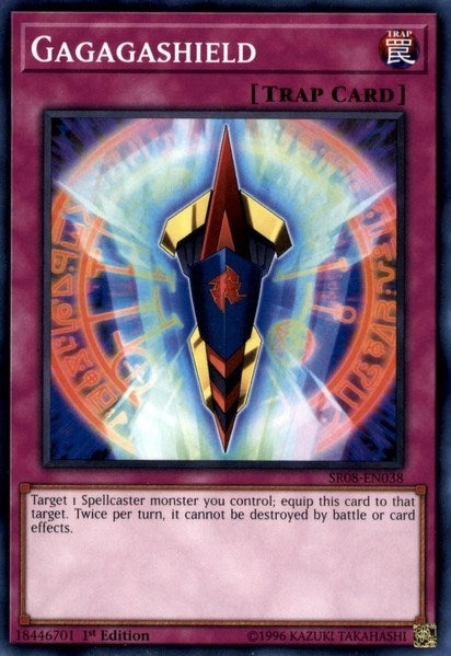 Image for Gagagashield (Structure Deck: Order of the Spellcasters) (SR08-EN038) - YuGiOh