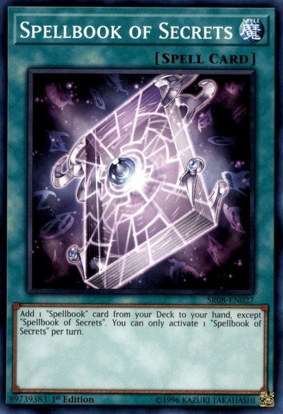 Image for Spellbook of Secrets (Structure Deck: Order of the Spellcasters) (SR08-EN027) - YuGiOh