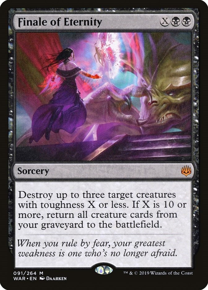 Image for Finale of Eternity (War of the Spark) (91) - Magic: The Gathering