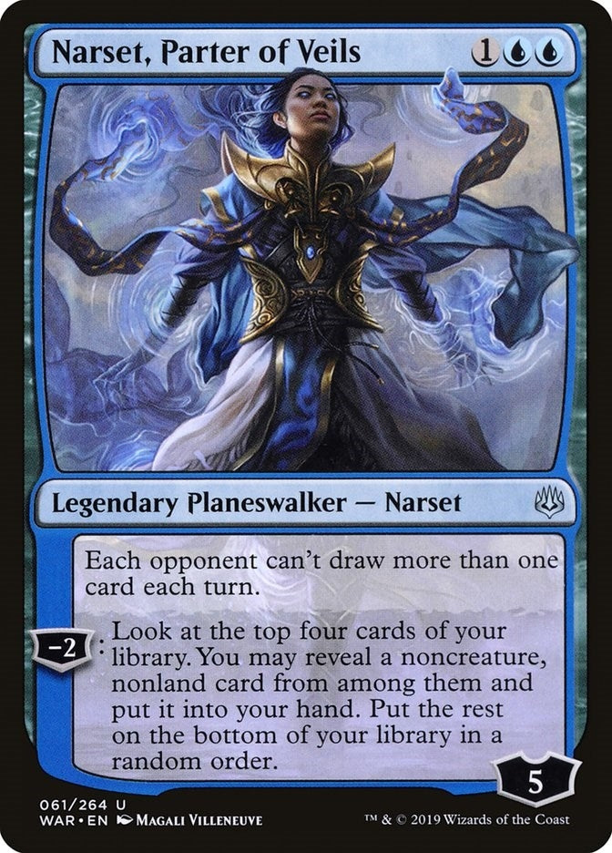 Image for Narset, Parter of Veils (War of the Spark) (61) - Magic: The Gathering