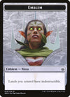 Image for Emblem - Nissa, Who Shakes the World (War of the Spark) (19) - Magic: The Gathering