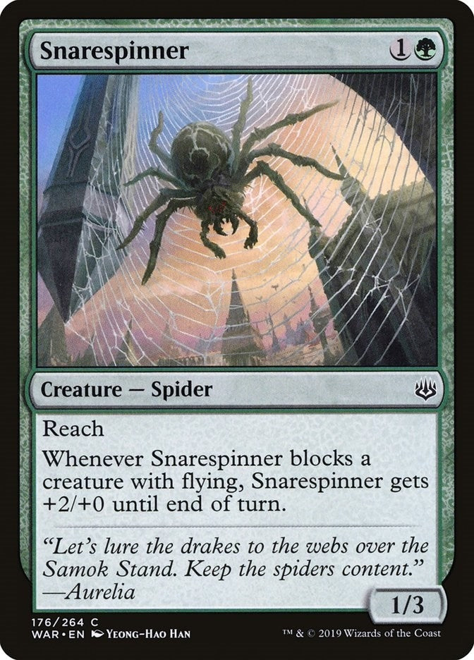 Image for Snarespinner (War of the Spark) (176) - Magic: The Gathering