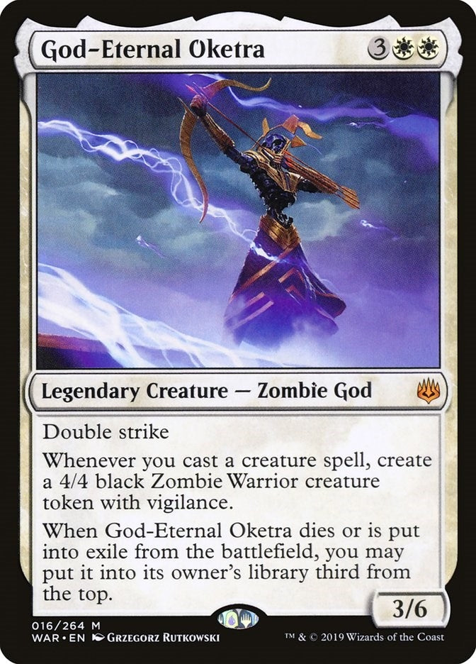 Image for God-Eternal Oketra (War of the Spark) (16) - Magic: The Gathering