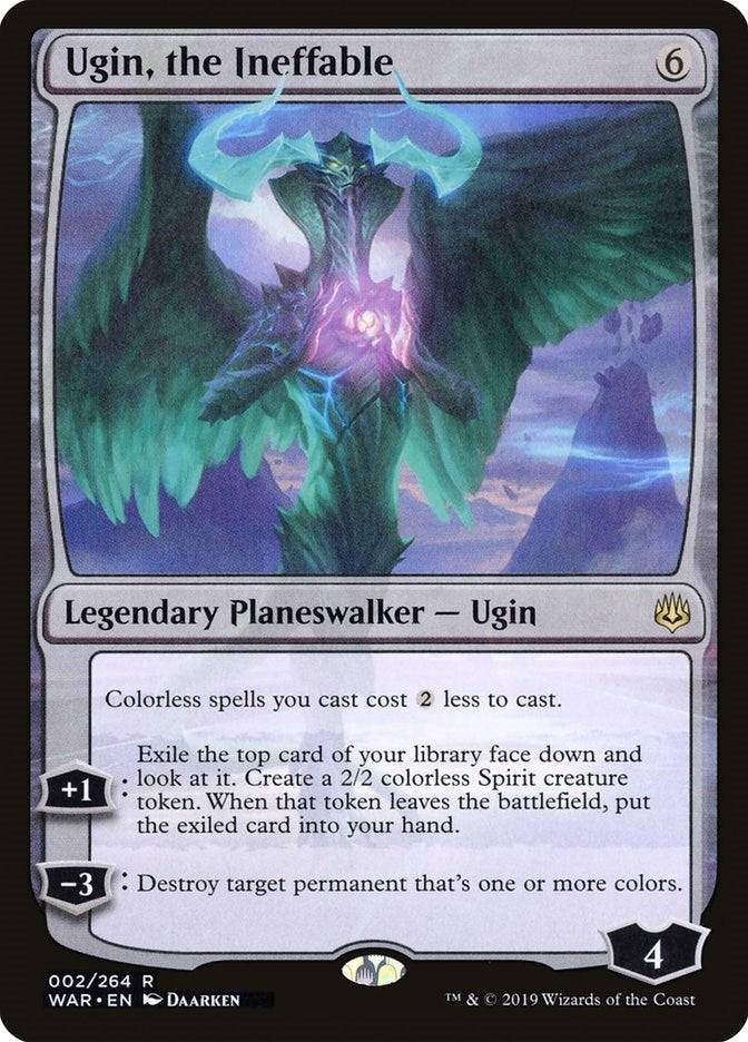 Image for Ugin, the Ineffable (War of the Spark) (2) - Magic: The Gathering