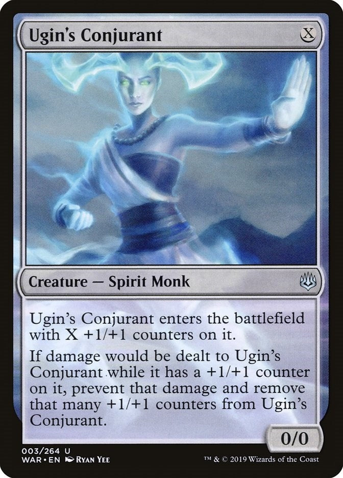 Image for Ugin's Conjurant (War of the Spark) (3) - Magic: The Gathering