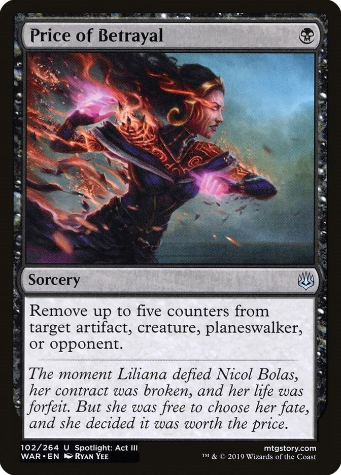 Image for Price of Betrayal (War of the Spark) (102) - Magic: The Gathering