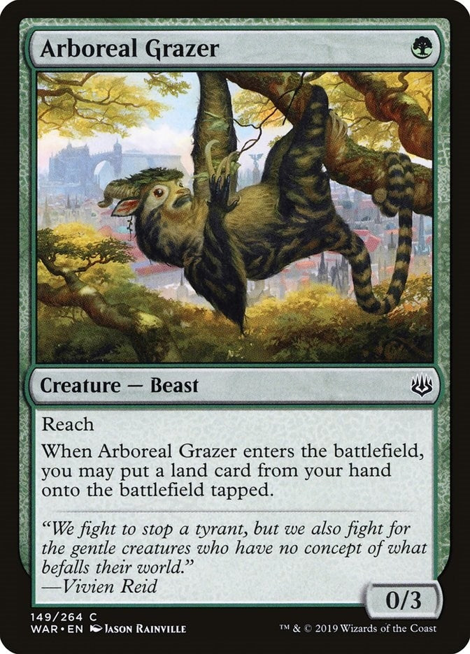 Image for Arboreal Grazer (War of the Spark) (149) - Magic: The Gathering