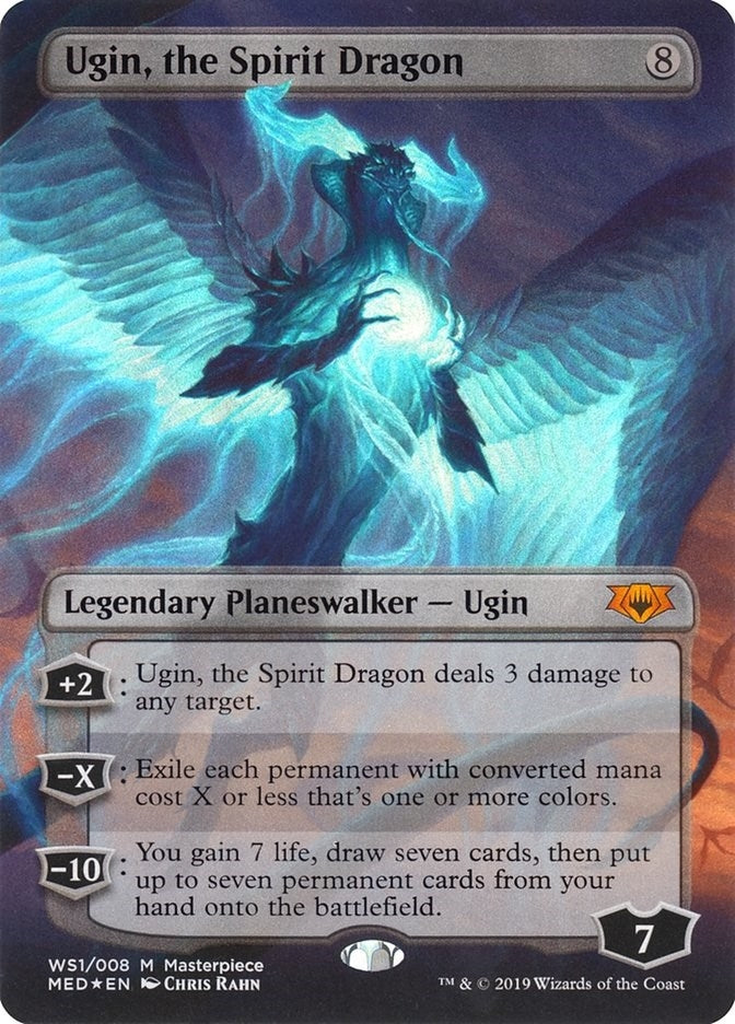 Image for Ugin, the Spirit Dragon (Mythic Edition: War of the Spark) (WS1) - Magic: The Gathering