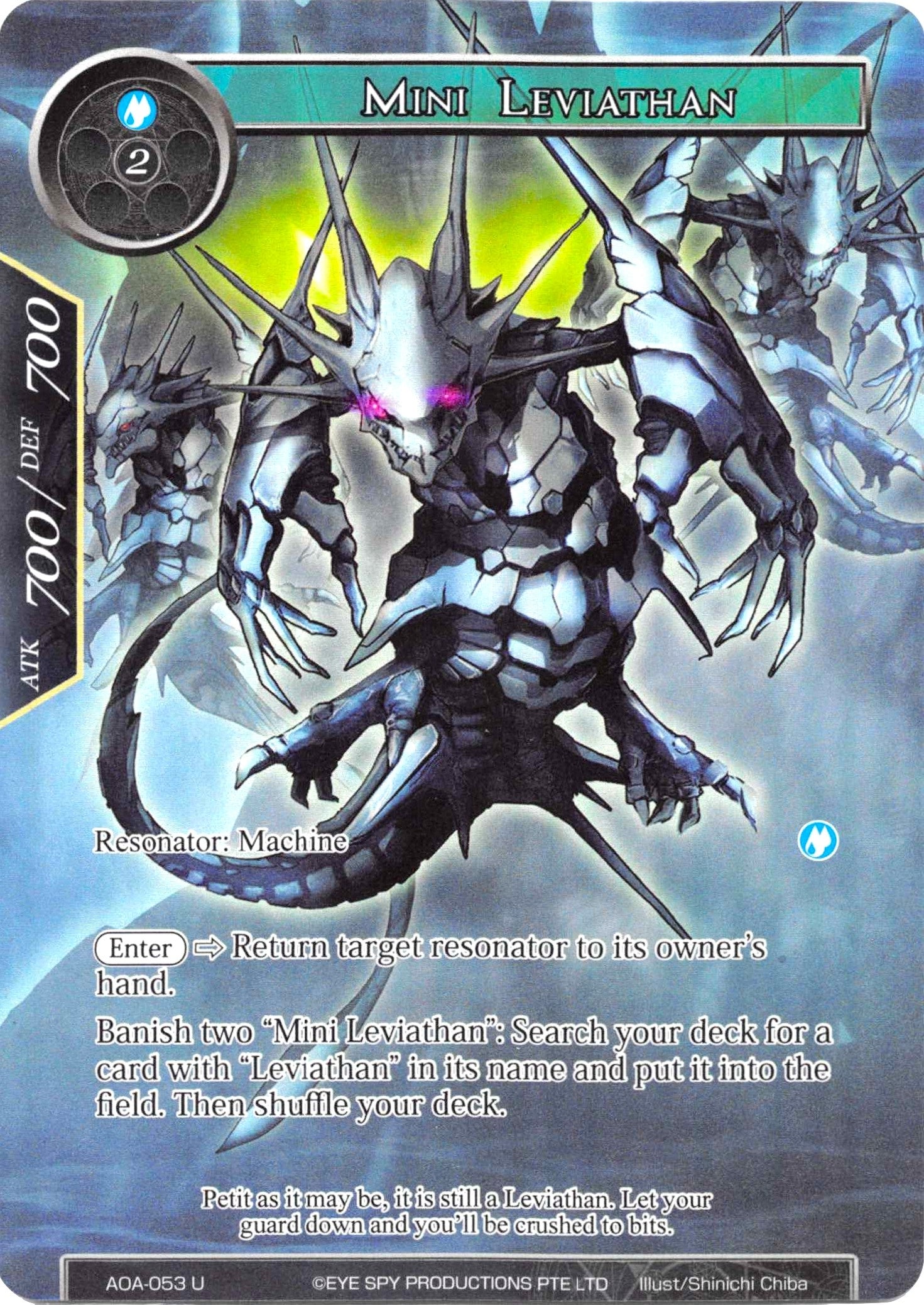 Image for Mini Leviathan (Full Art) (Awakening of the Ancients) (AOA-053) - Force of Will