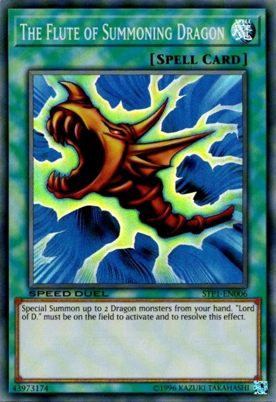 Image for The Flute of Summoning Dragon (Speed Duel: Tournament Pack 1) (STP1-EN006) - YuGiOh