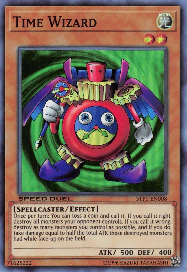 Image for Time Wizard (Speed Duel: Tournament Pack 1) (STP1-EN008) - YuGiOh