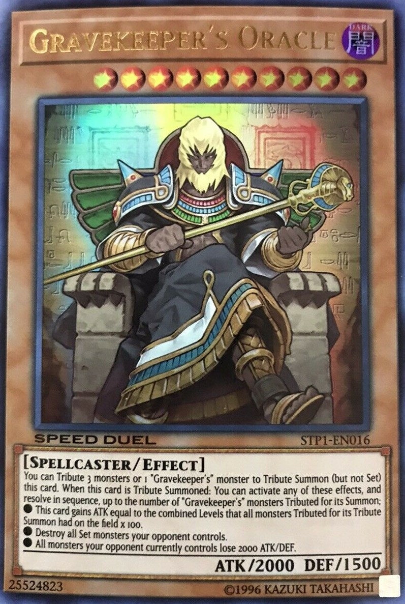 Image for Gravekeeper's Oracle (Speed Duel: Tournament Pack 1) (STP1-EN016) - YuGiOh