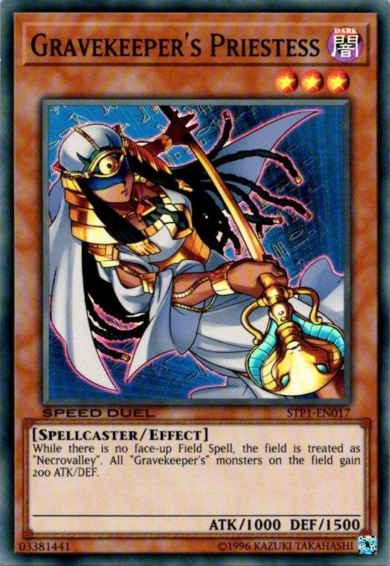 Image for Gravekeeper's Priestess (Speed Duel: Tournament Pack 1) (STP1-EN017) - YuGiOh