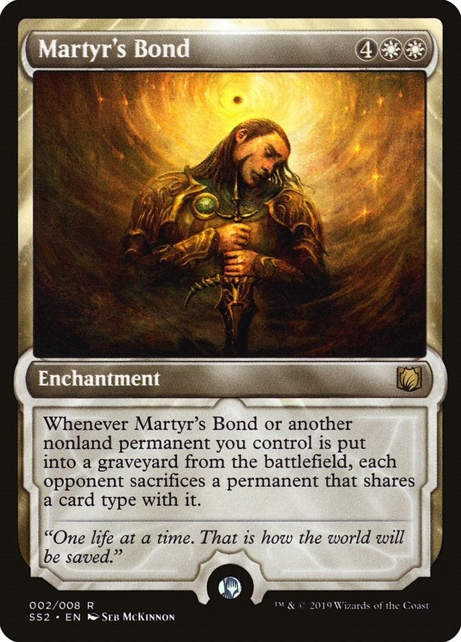 Image for Martyr's Bond (Signature Spellbook: Gideon) (2) - Magic: The Gathering