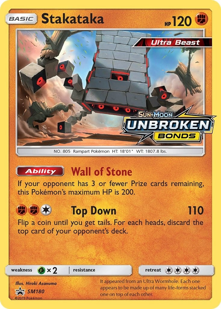 Image for Stakataka - SM180 (Prerelease) (SM Promos) (SM180) - Pokemon