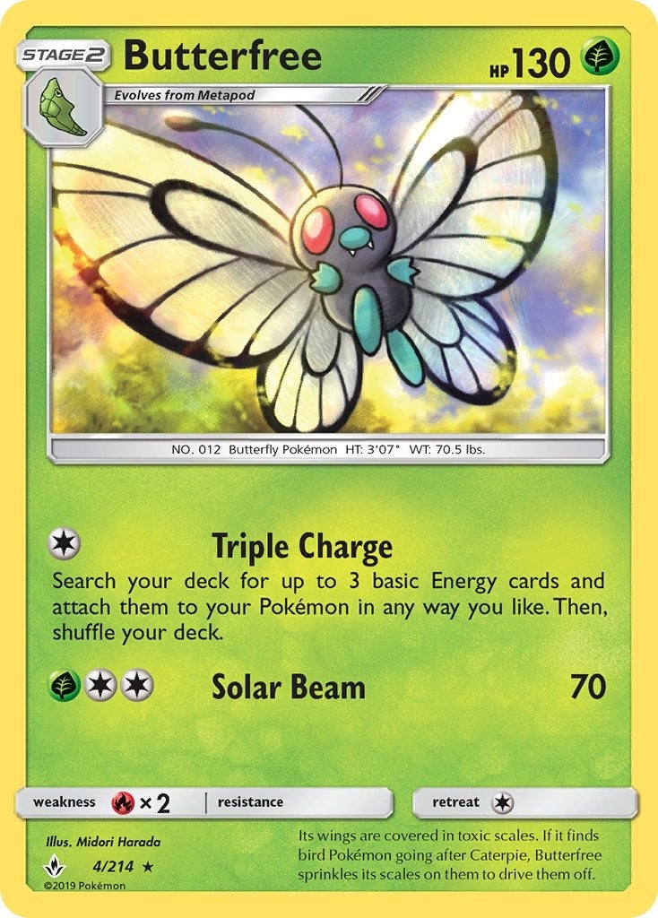 Image for Butterfree (SM - Unbroken Bonds) (4/214) - Pokemon