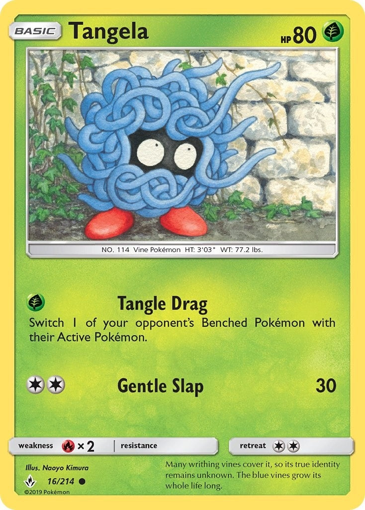 Image for Tangela (SM - Unbroken Bonds) (16/214) - Pokemon