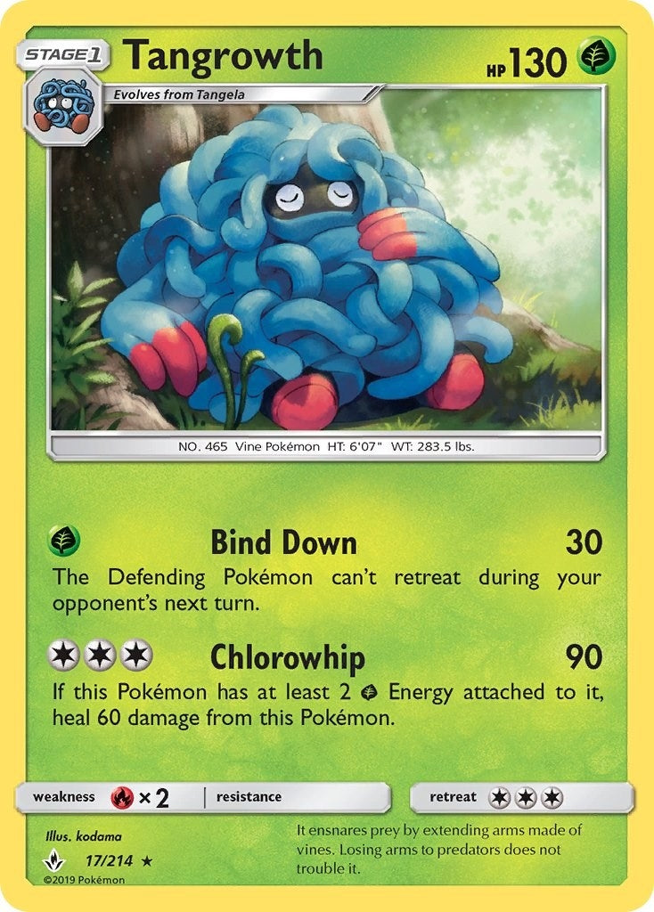 Image for Tangrowth (SM - Unbroken Bonds) (17/214) - Pokemon