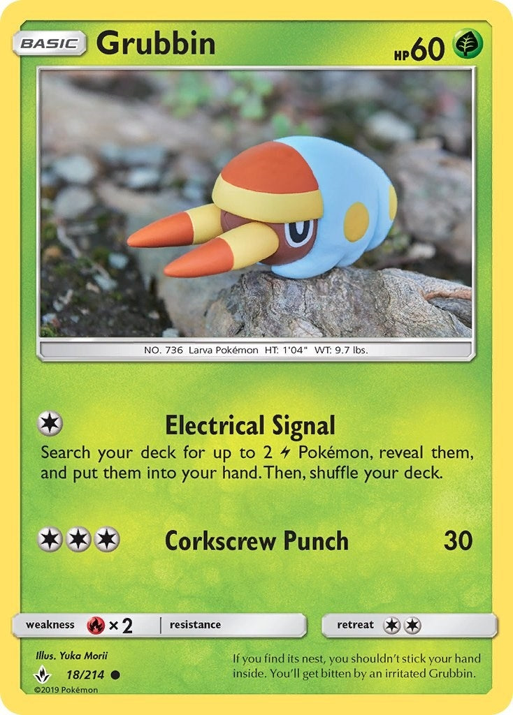 Image for Grubbin (SM - Unbroken Bonds) (18/214) - Pokemon