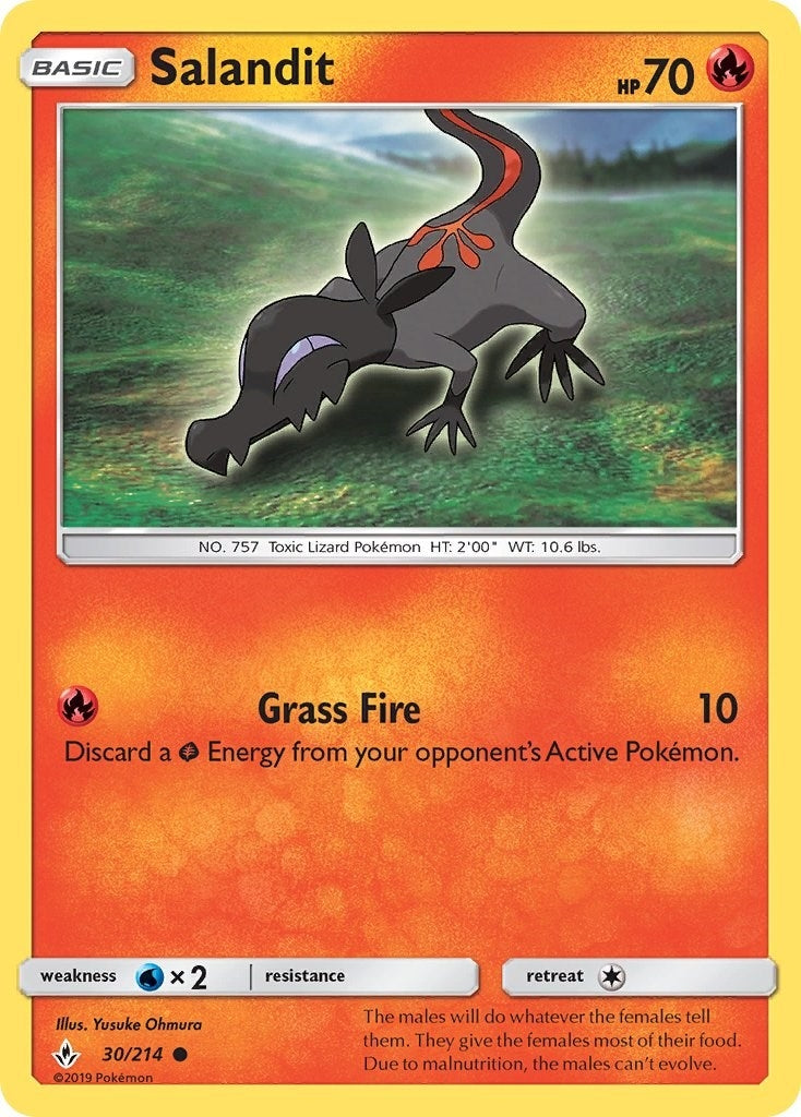 Image for Salandit (SM - Unbroken Bonds) (30/214) - Pokemon