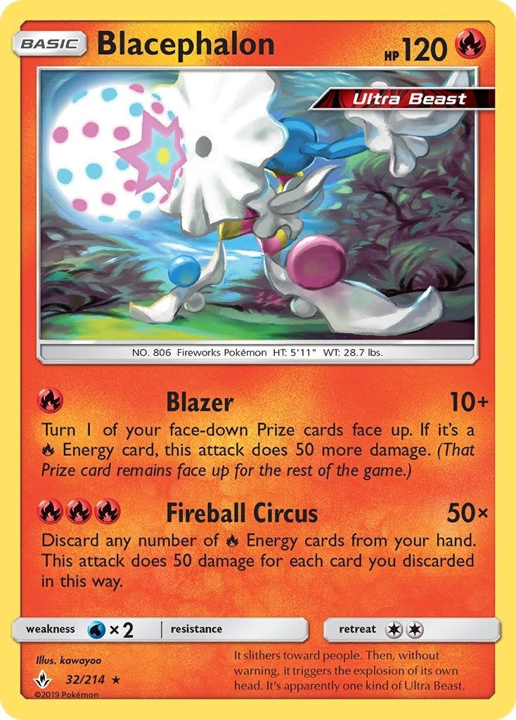 Image for Blacephalon (SM - Unbroken Bonds) (32/214) - Pokemon