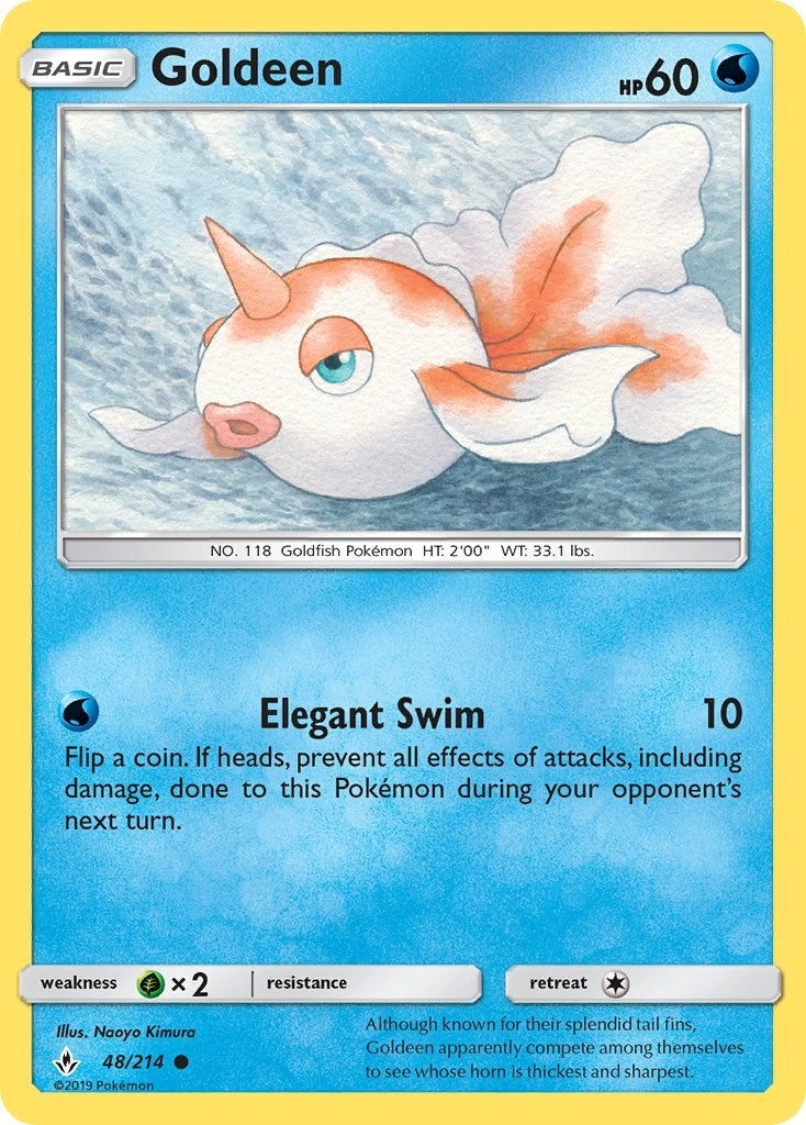 Image for Goldeen (SM - Unbroken Bonds) (48/214) - Pokemon