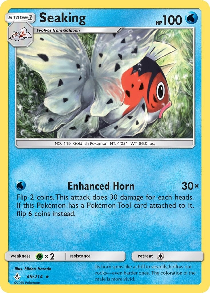 Image for Seaking (SM - Unbroken Bonds) (49/214) - Pokemon
