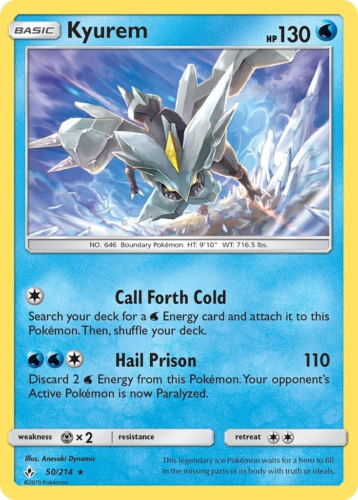 Image for Kyurem (SM - Unbroken Bonds) (50/214) - Pokemon