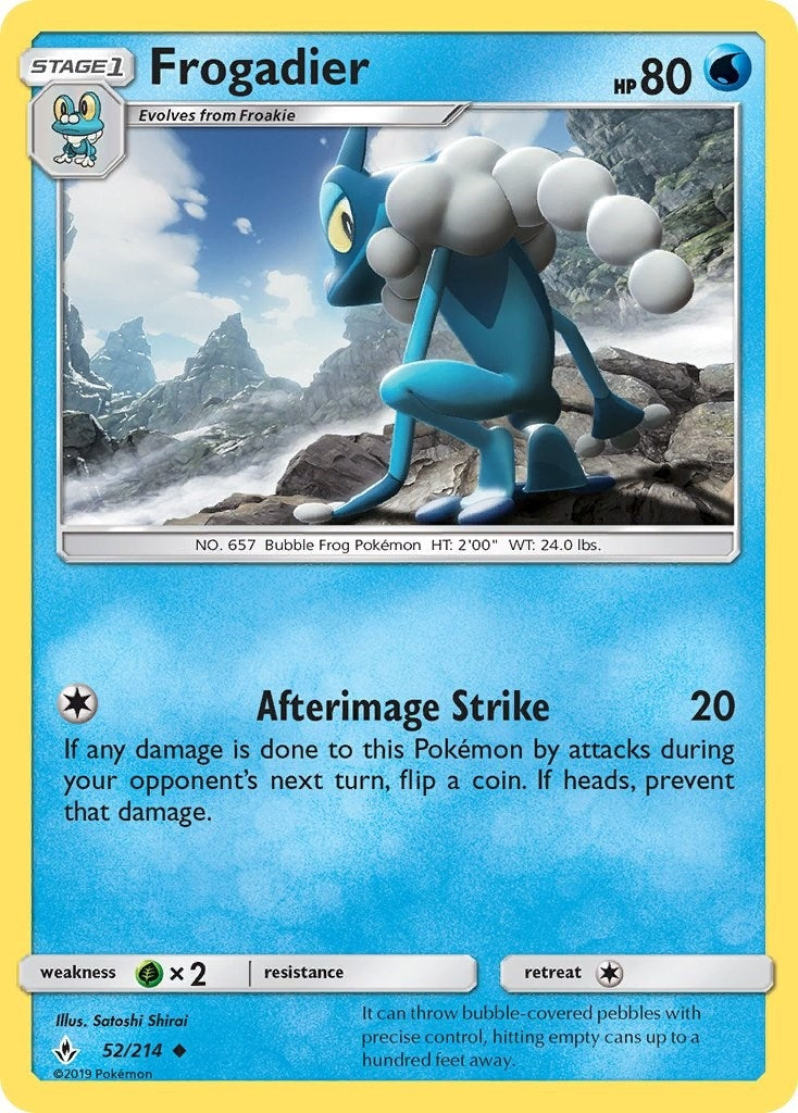 Image for Frogadier (SM - Unbroken Bonds) (52/214) - Pokemon