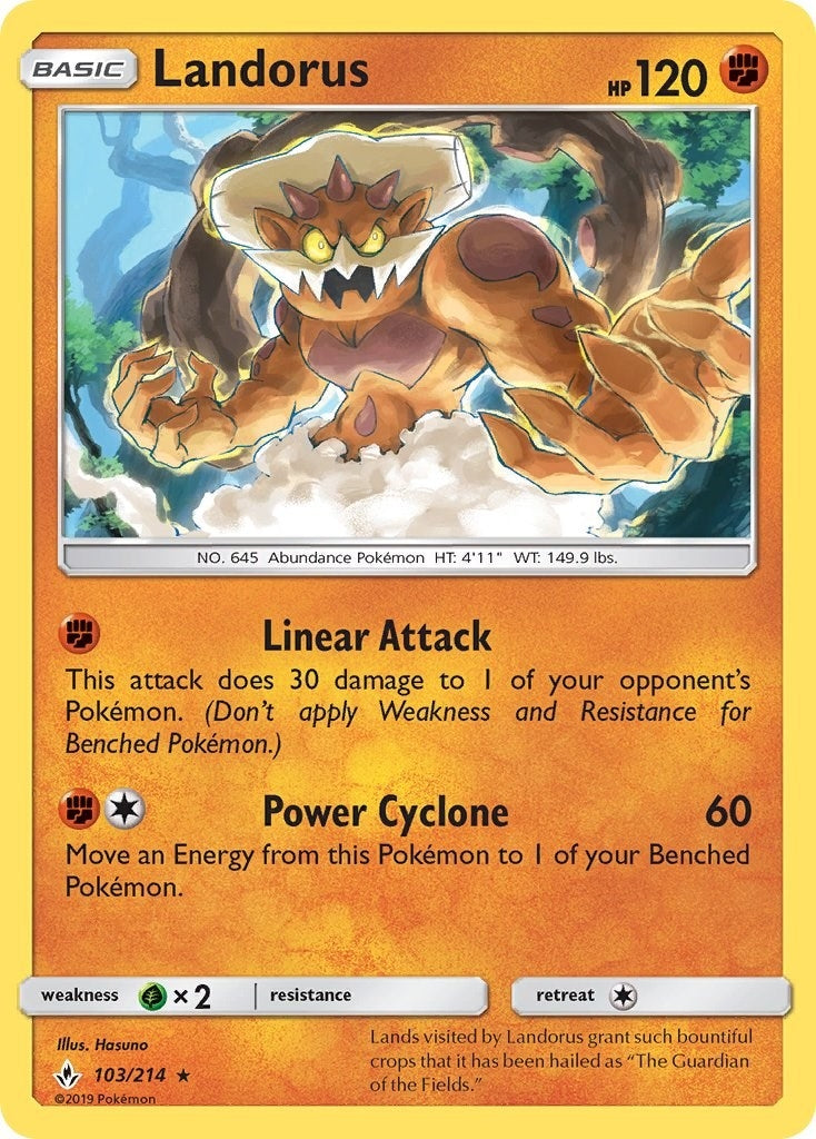 Image for Landorus (SM - Unbroken Bonds) (103/214) - Pokemon