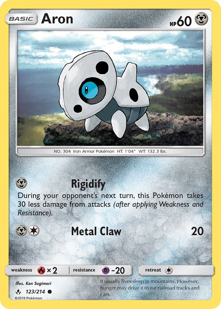 Image for Aron (SM - Unbroken Bonds) (123/214) - Pokemon