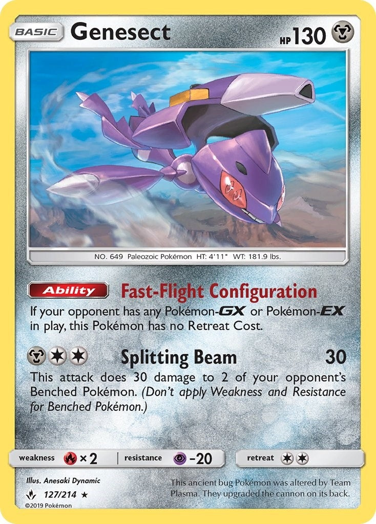 Image for Genesect (SM - Unbroken Bonds) (127/214) - Pokemon