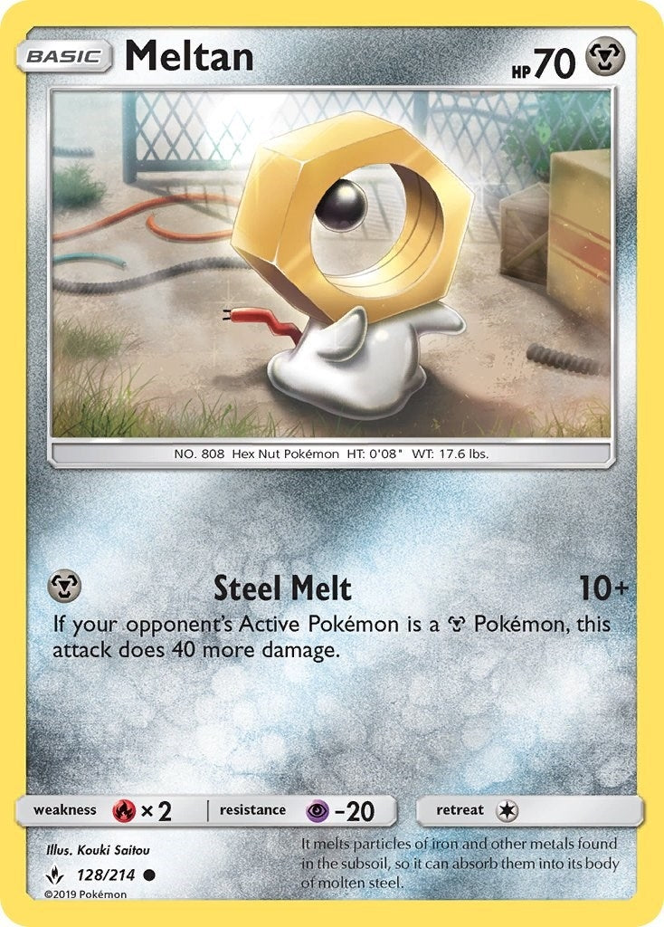 Image for Meltan (SM - Unbroken Bonds) (128/214) - Pokemon