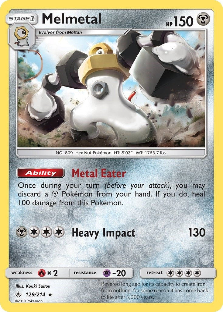 Image for Melmetal (SM - Unbroken Bonds) (129/214) - Pokemon