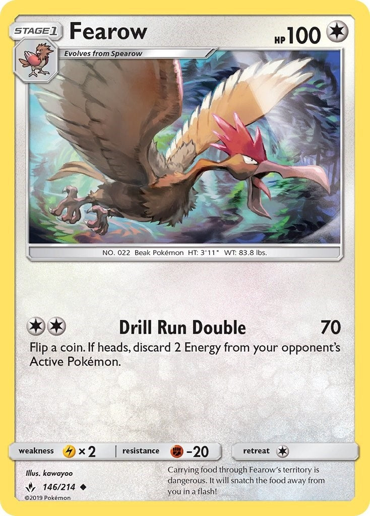Image for Fearow (SM - Unbroken Bonds) (146/214) - Pokemon