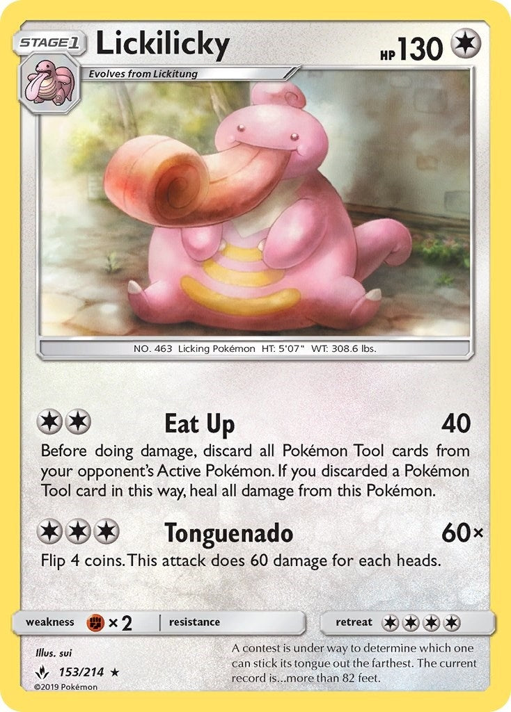 Image for Lickilicky (SM - Unbroken Bonds) (153/214) - Pokemon