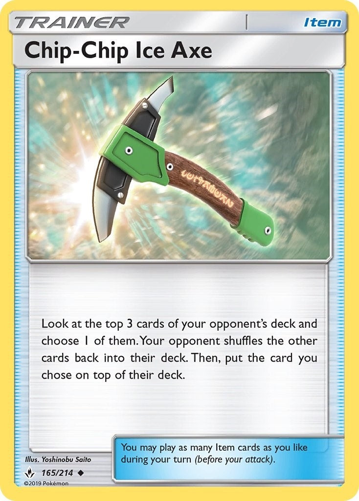Image for Chip-Chip Ice Axe (SM - Unbroken Bonds) (165/214) - Pokemon